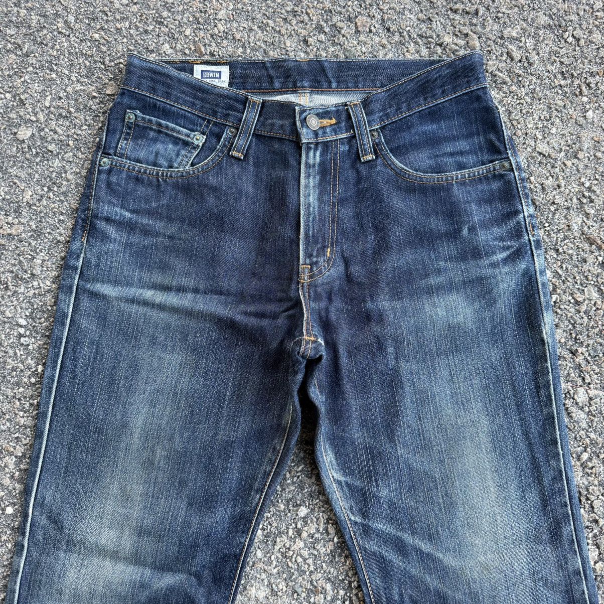 Edwin W32 VINTAGE EDWIN DENIM JEAN PANTS Size US 32 / EU 48 - 3 Thumbnail