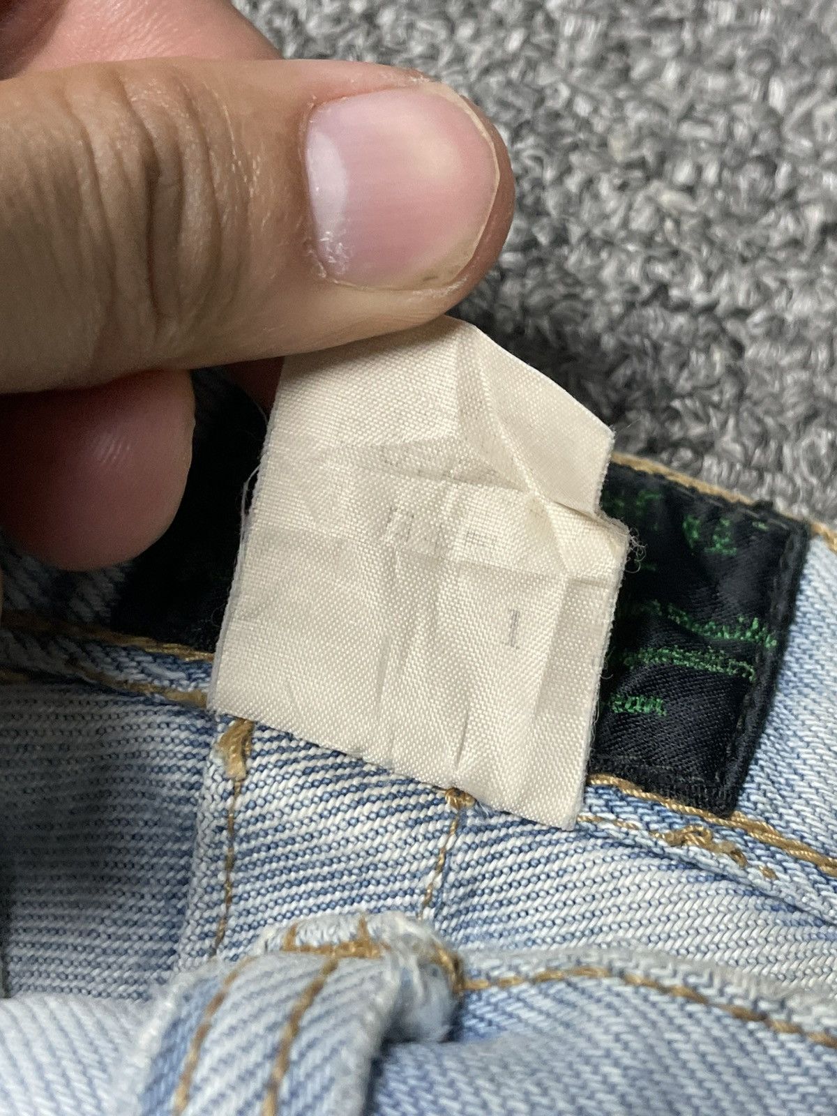 Japanese Brand × Vintage LARA RESCUE Brand Straight Cut Jeans (91) Size US 26 / EU 42 - 9 Thumbnail