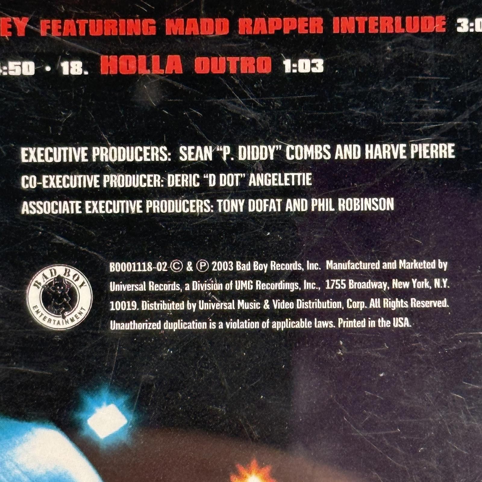 Designer Vtg Bad Boys Da Band Too Hot for TV Album 2003 CD Explicit Size ONE SIZE - 3 Thumbnail