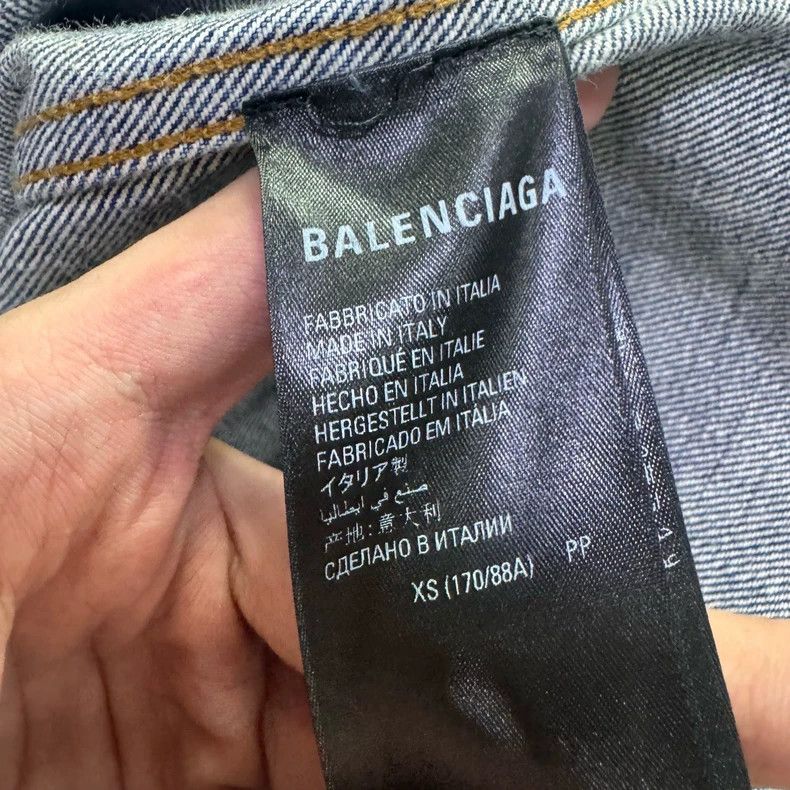 Balenciaga Balenciaga Denim vest jacket Size US XS / EU 42 / 0 - 5 Thumbnail