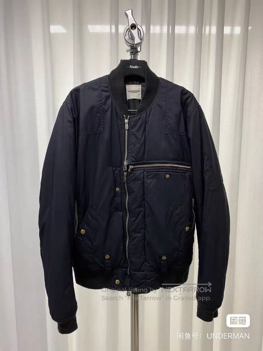 Takahiromiyashita The Soloist. rare soloist bomber jacket in dark color. Size US XL / EU 56 / 4 - 1 Thumbnail