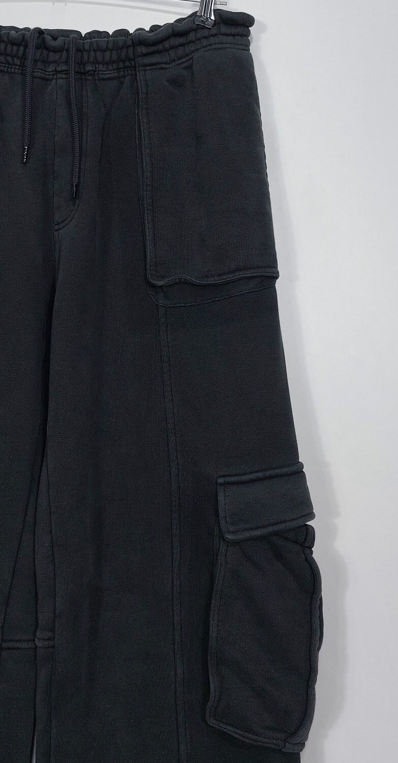 Alexander Wang shadow pocket cargo cotton sweatpants - washed shadow S Size 24" / US 00 / IT 34 - 6 Thumbnail