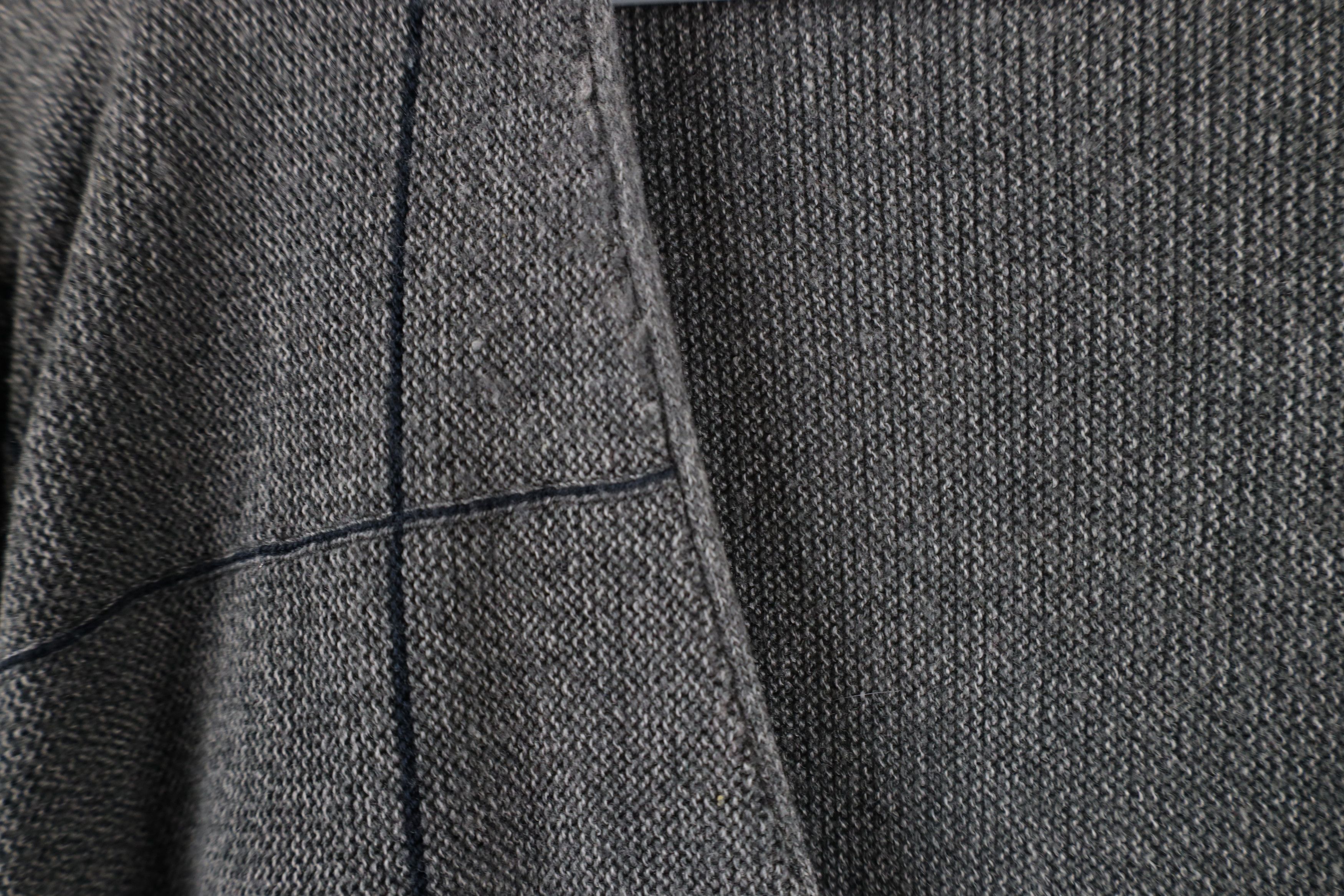 Vintage Vintage 90s Streetwear Knit Button Cardigan Sweater Gray Size US XL / EU 56 / 4 - 5 Thumbnail