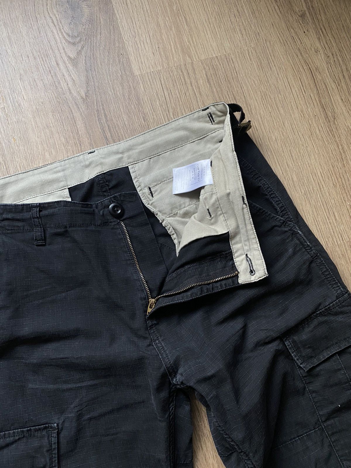 Carhartt × Vintage Vintage Cargo Carhartt baggy Y2K aviation parachute pants Size US 33 - 8 Thumbnail