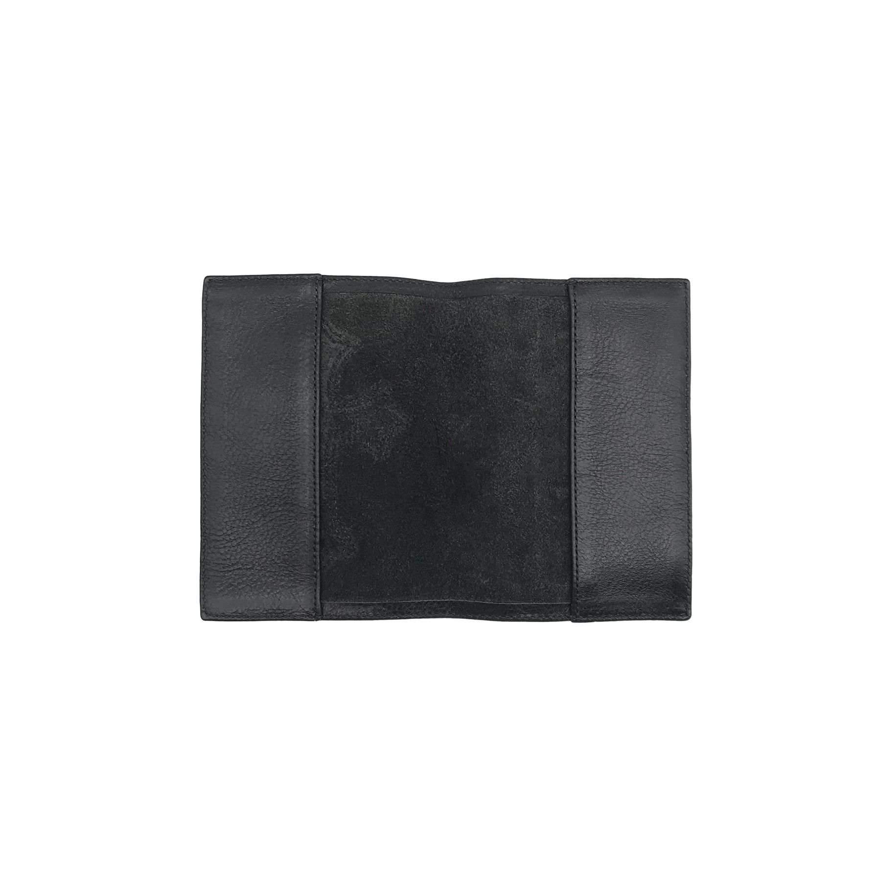 Chrome Hearts Chrome Hearts Black Leather Cross Passport Holder Size ONE SIZE - 4 Thumbnail