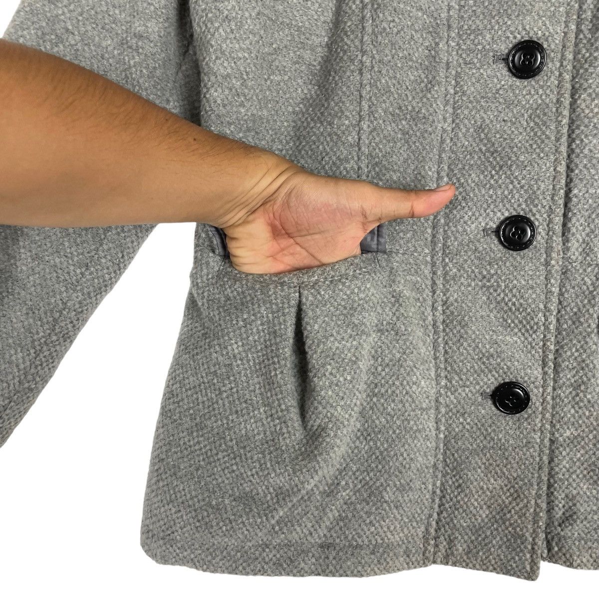 Kansai Yamamoto Kansai Bis Collection Wool Jacket Size M / US 6-8 / IT 42-44 - 7 Thumbnail