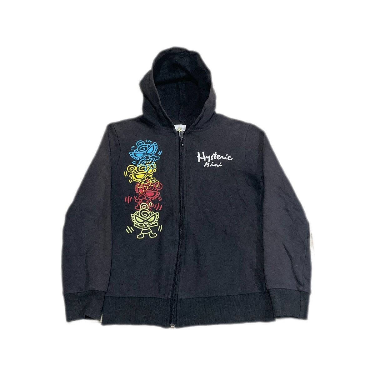 Hysteric Glamour 🔥Y2K Vintage Hysteric Mini Hoodie Pop Art K.Haring Style Size US XS / EU 42 / 0 - 4 Thumbnail