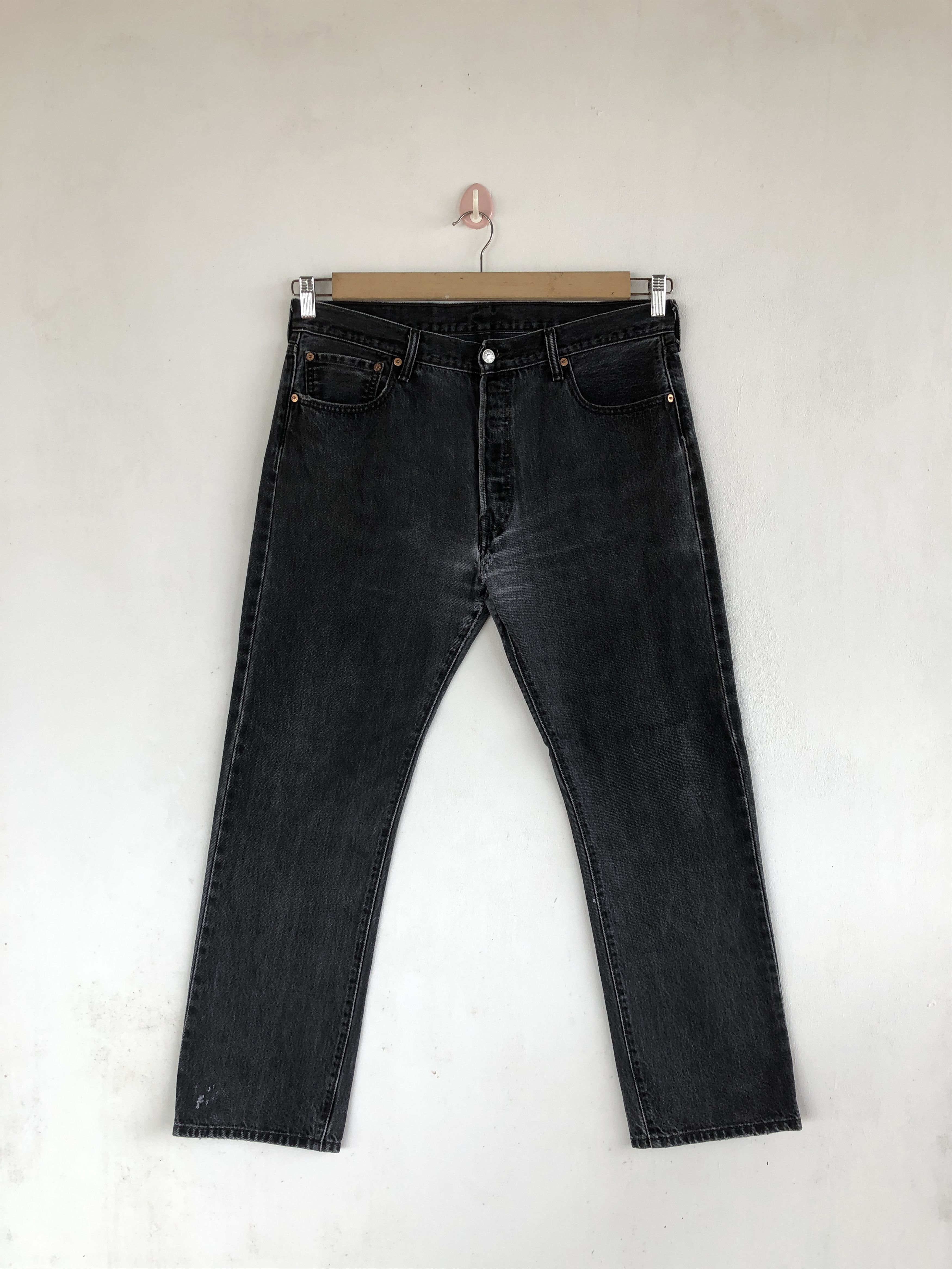 Levis 501 super black best sale