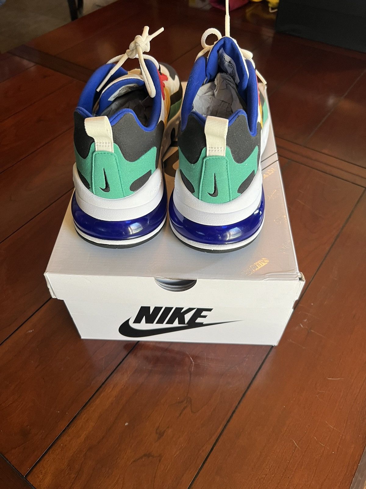 Nike Air Max 270 React Bauhaus Size US 11.5 / EU 44-45 - 4 Thumbnail