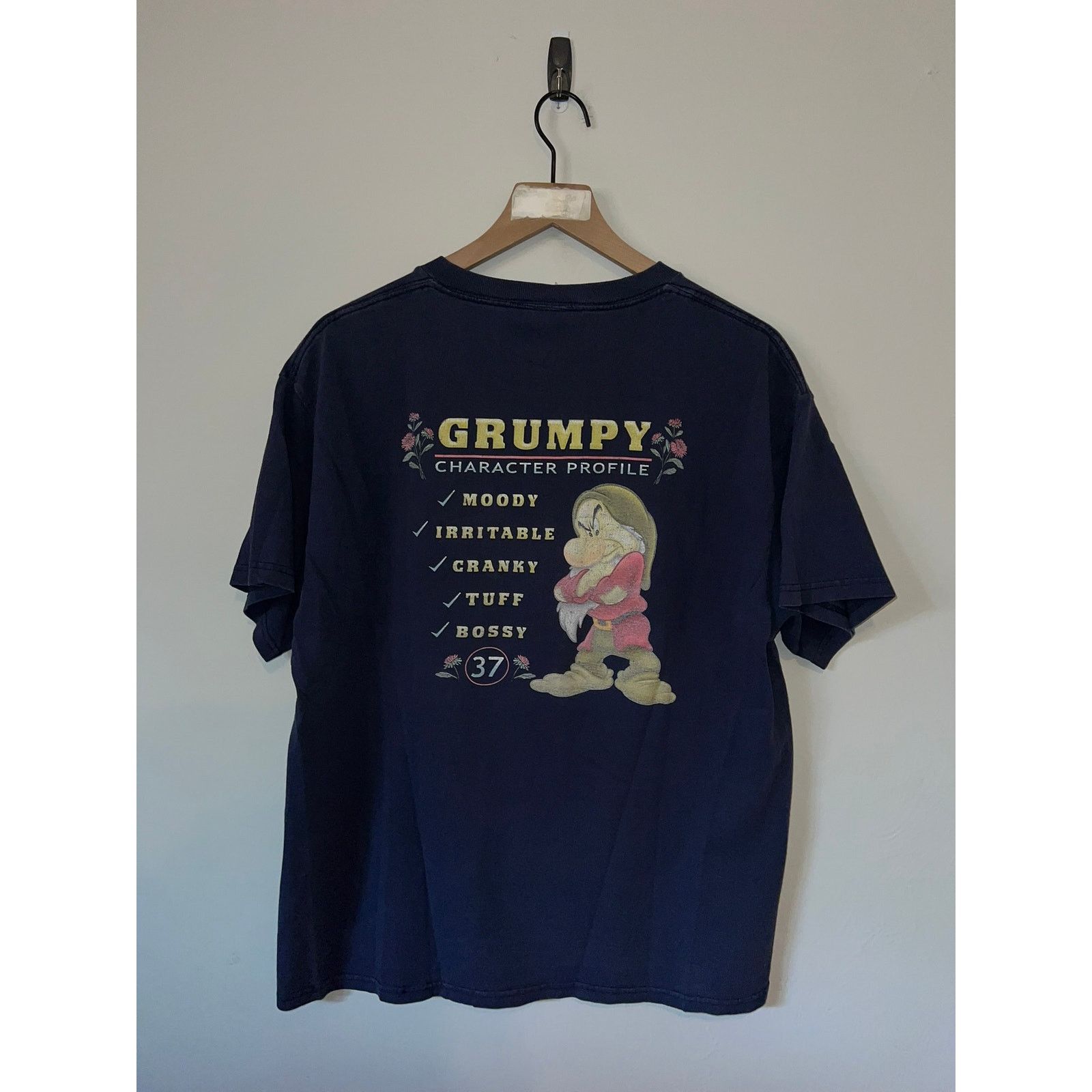 Disney Y2K Disney Florida Grumpy Character Profile Blue Shirt 2000s Size US L / EU 52-54 / 3 - 6 Thumbnail