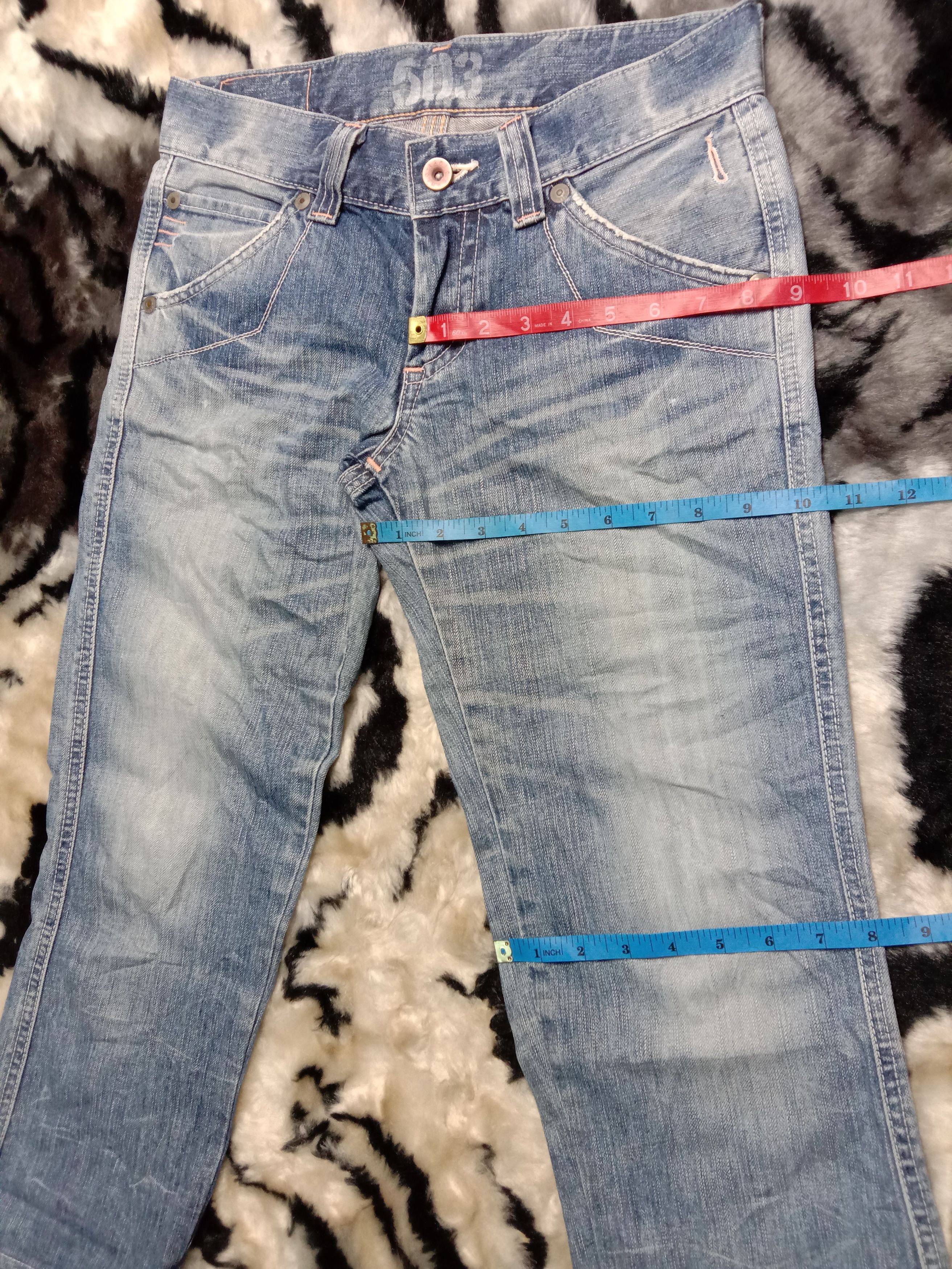 Edwin Buckle Back Low Rise Edwin Blue Trip 503 Size 30" / US 8 / IT 44 - 19 Thumbnail