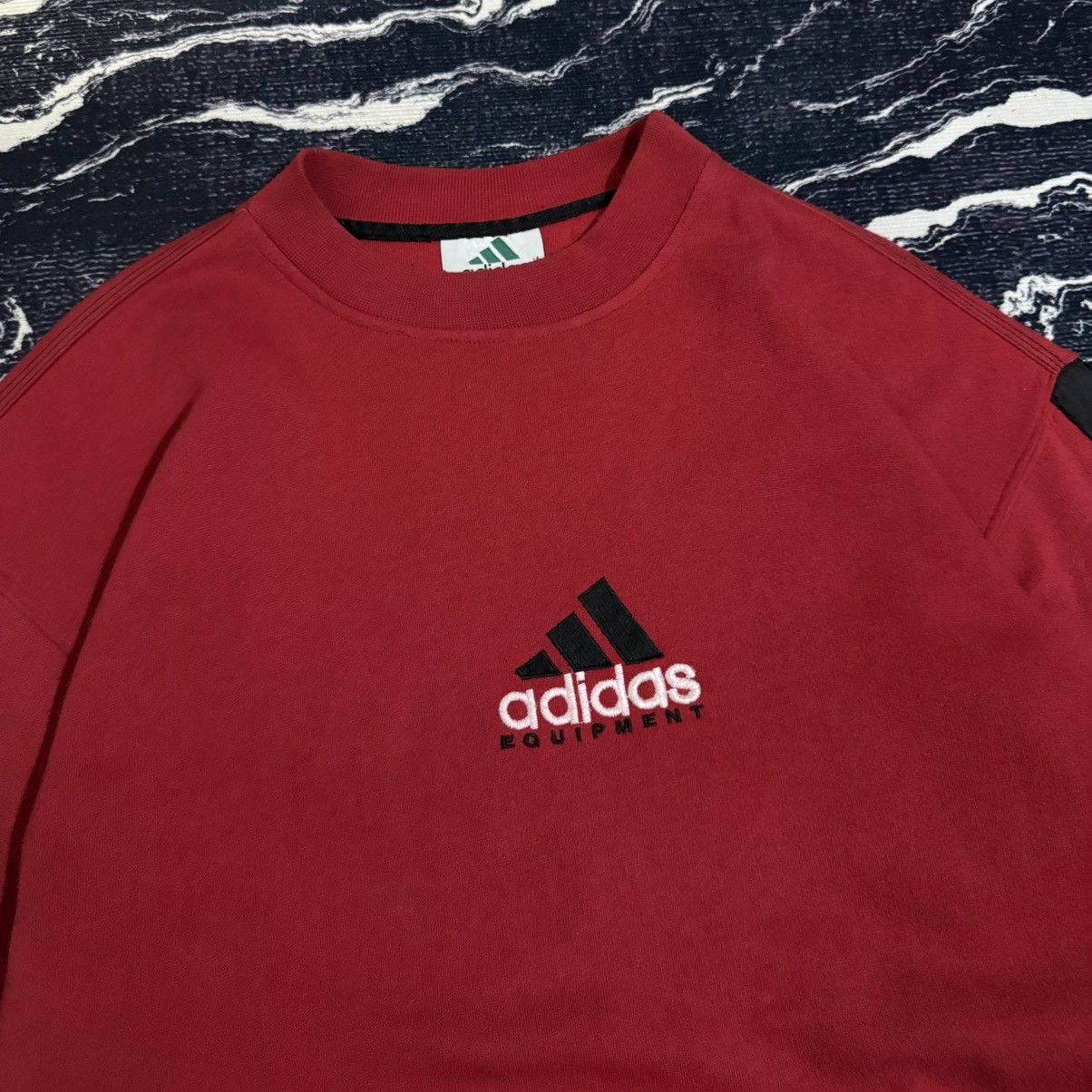Vintage Vintage adidas equipment sweatshirt Size US M / EU 48-50 / 2 - 2 Thumbnail