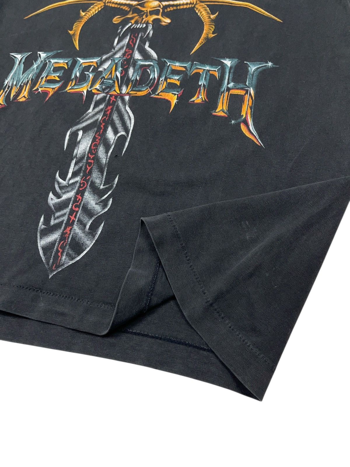 Band Tees Vintage 1997 Megadeth Faded Band T-shirt Travis Scott rare Size US S / EU 44-46 / 1 - 4 Thumbnail