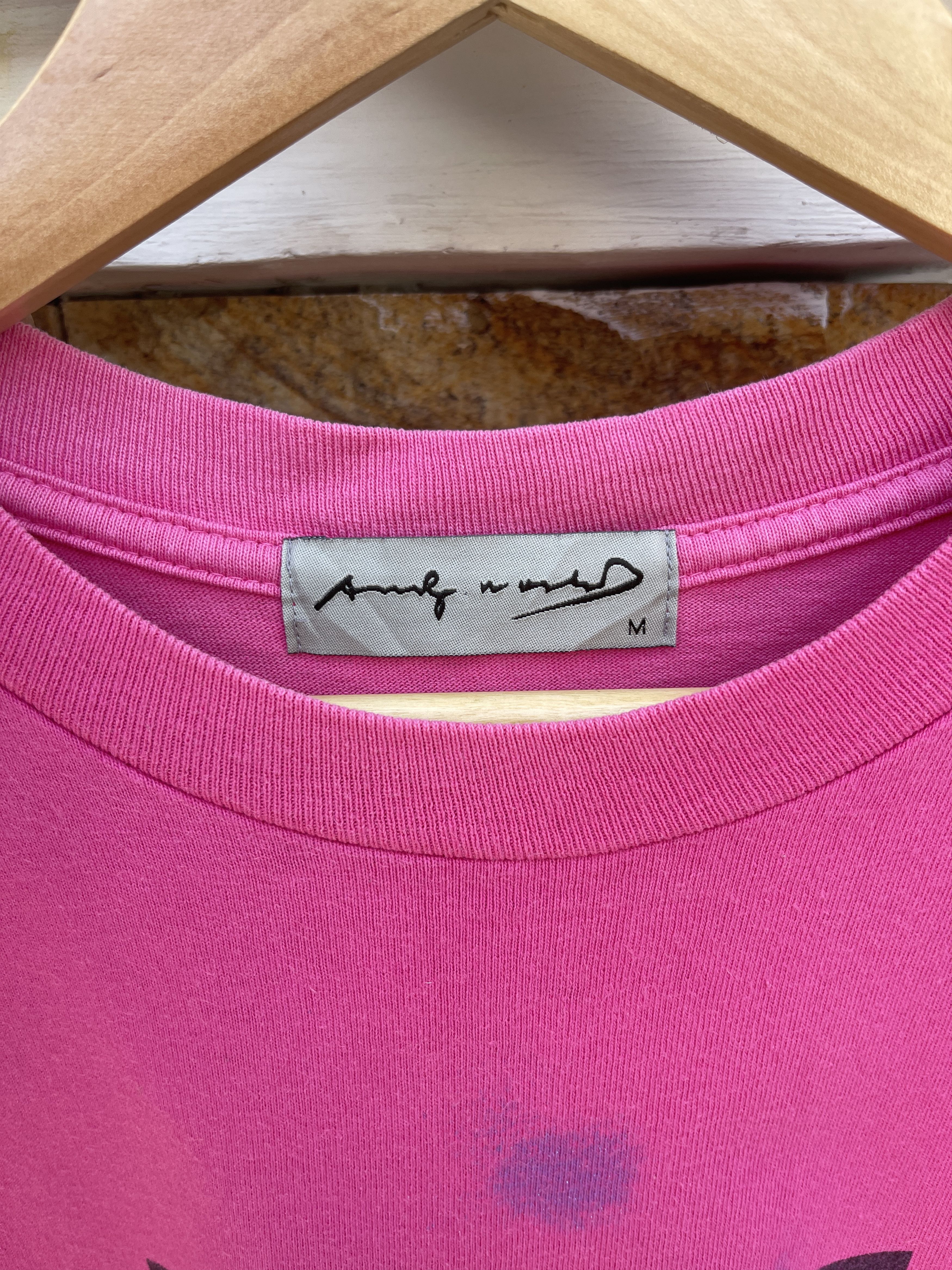 Andy Warhol Last Drop🔥Vtg Andy Warhol Self Potrait Single Stitch T-Shirt Size US M / EU 48-50 / 2 - 4 Thumbnail