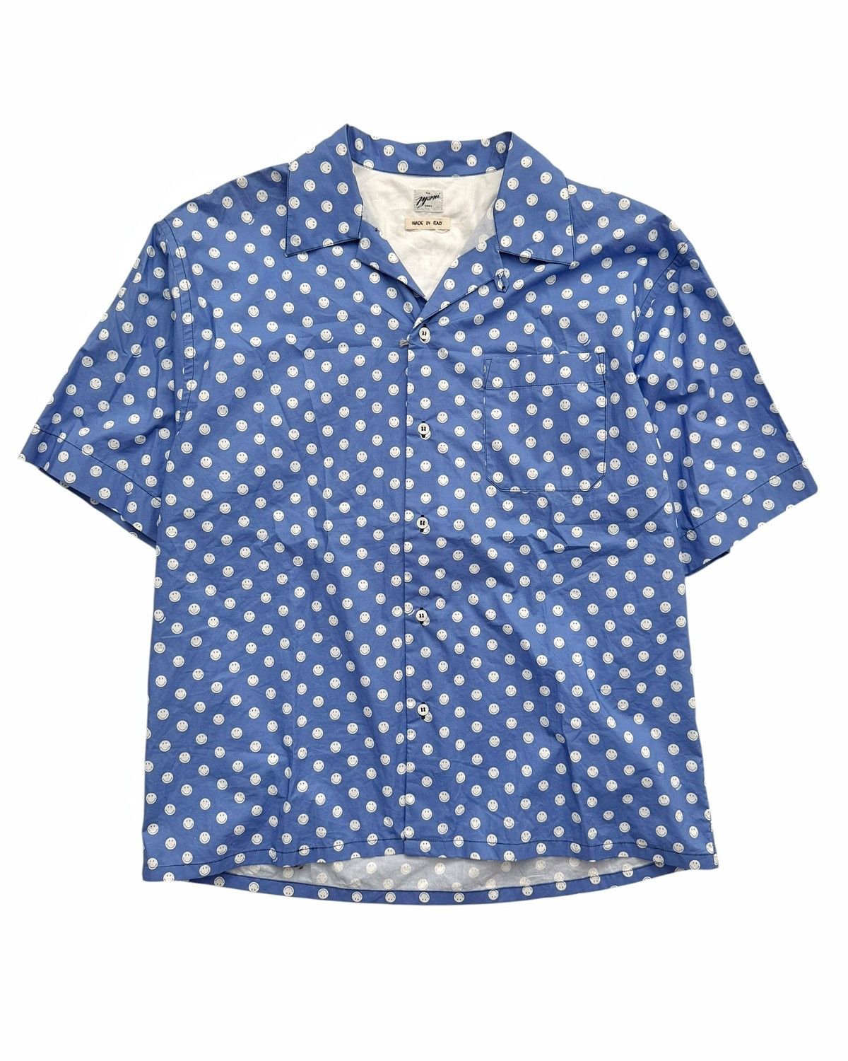 Marni Smiley Light Summer Shirt Size US M / EU 48-50 / 2 - 1 Thumbnail