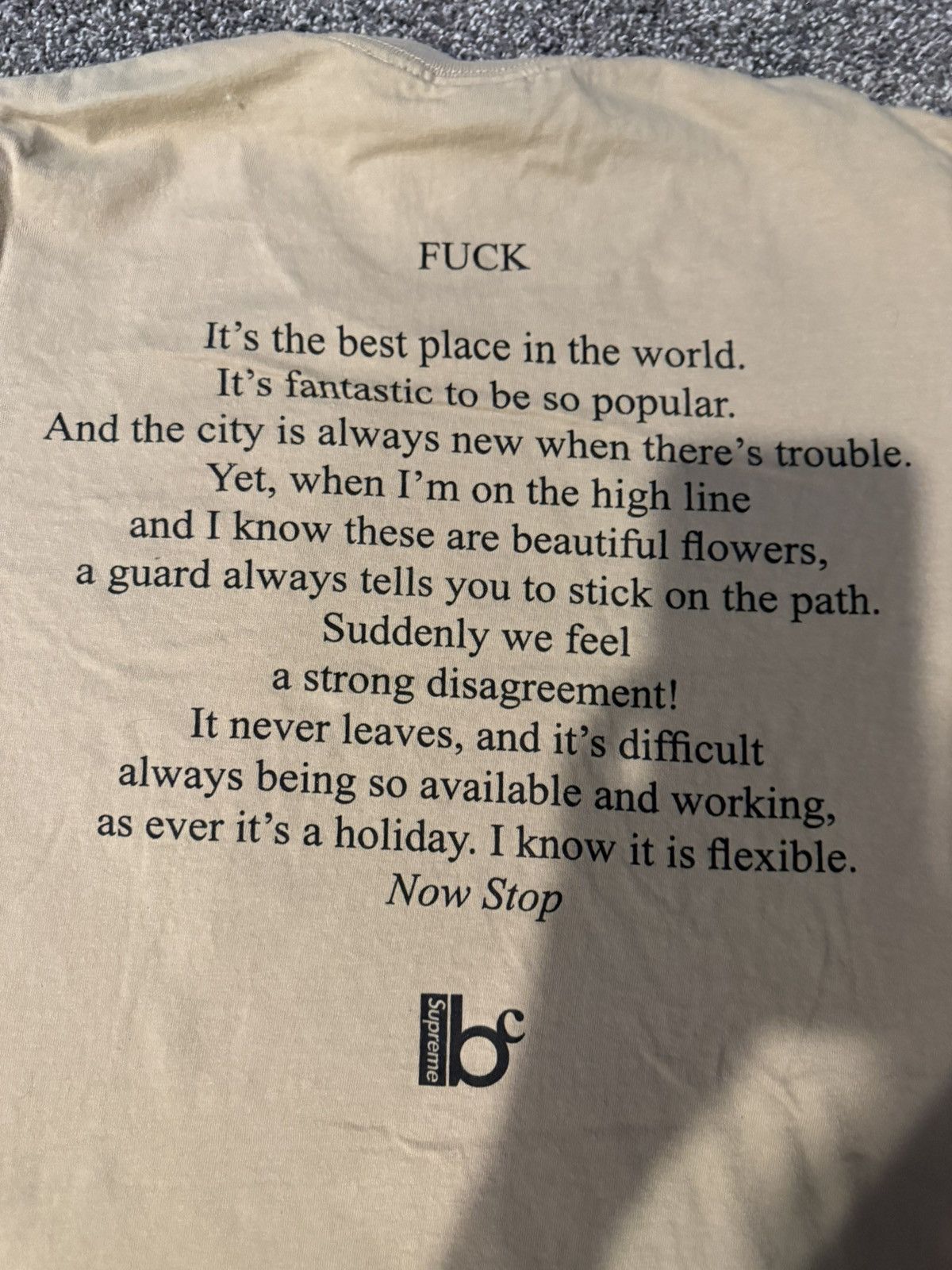 Supreme Supreme Bernadette Corporation Tee Size US M / EU 48-50 / 2 - 5 Thumbnail