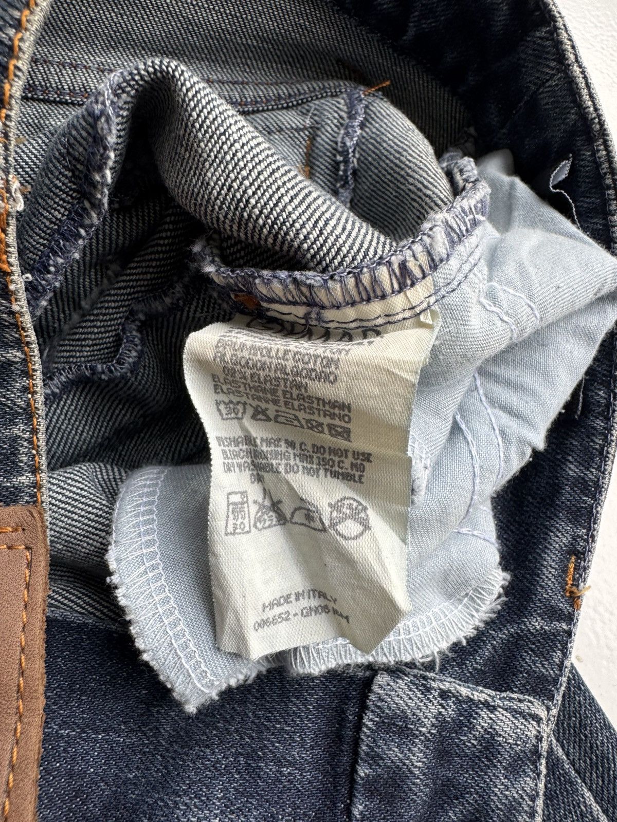 Iceberg VERY RARE VINTAGE PANTS DENIM JEANS ICEBERG BIKER STYLE Size US 30 / EU 46 - 5 Thumbnail