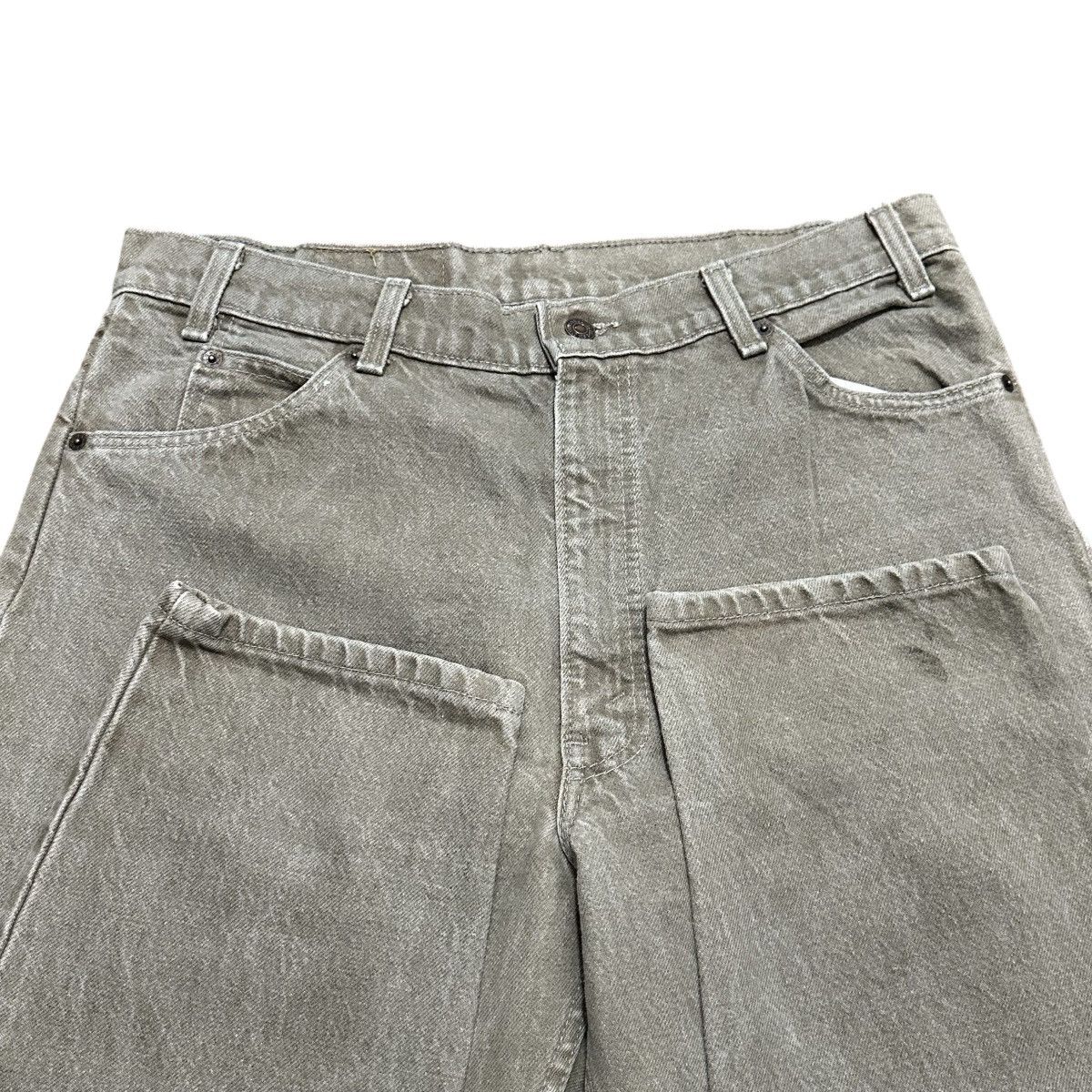 Levi's Levi’s Orange Tab 550 USA 90s Denim Olive Green 36x32 90s Size US 36 / EU 52 - 7 Thumbnail