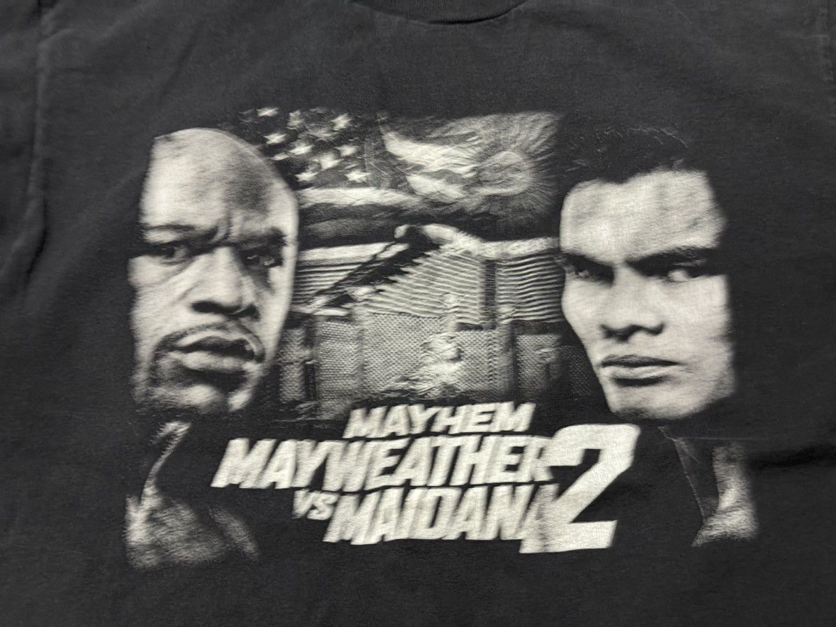 Vintage Mayweather vs Maidana 2 Boxing T Shirt Size US M / EU 48-50 / 2 - 2 Thumbnail
