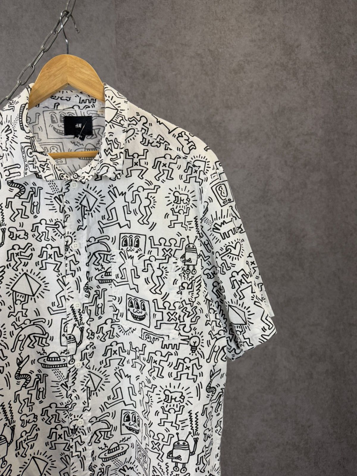 H&M × Keith Haring Keith Haring art designer shirt Size US M / EU 48-50 / 2 - 2 Thumbnail