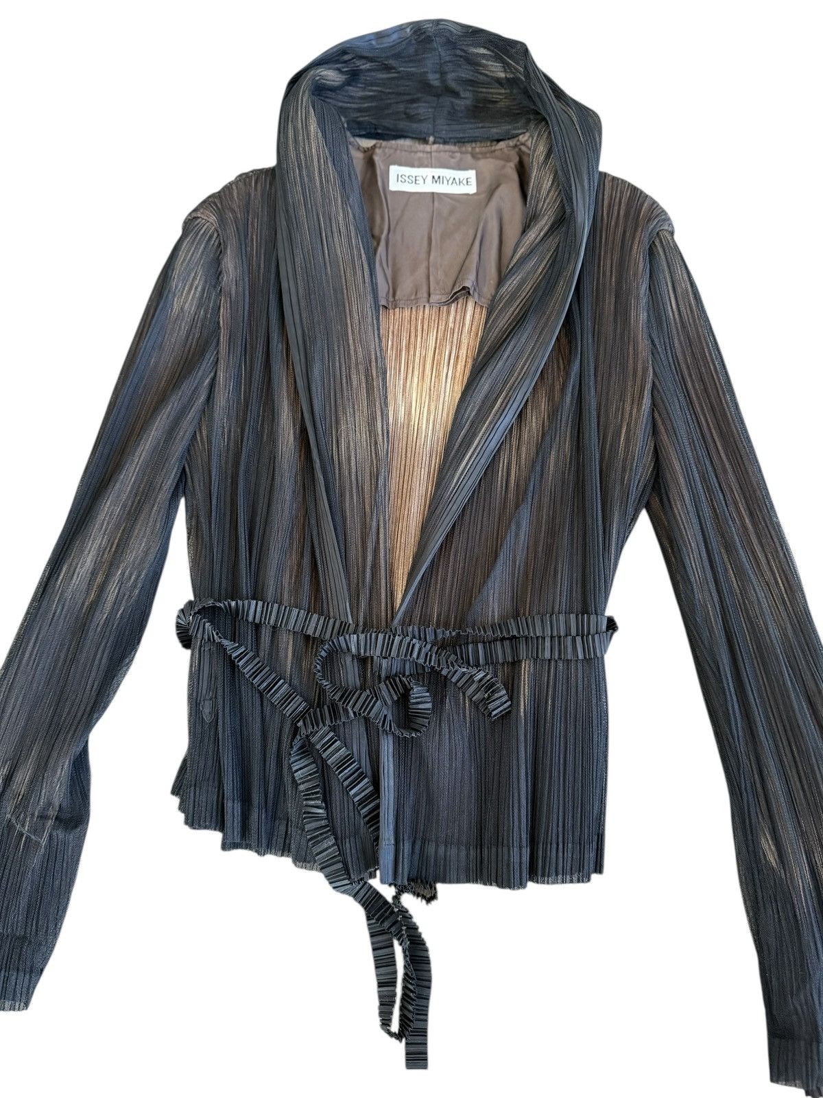 Issey Miyake RARE 1998 Issey Miyake gradient blazer Size L / US 10 / IT 46 - 2 Thumbnail