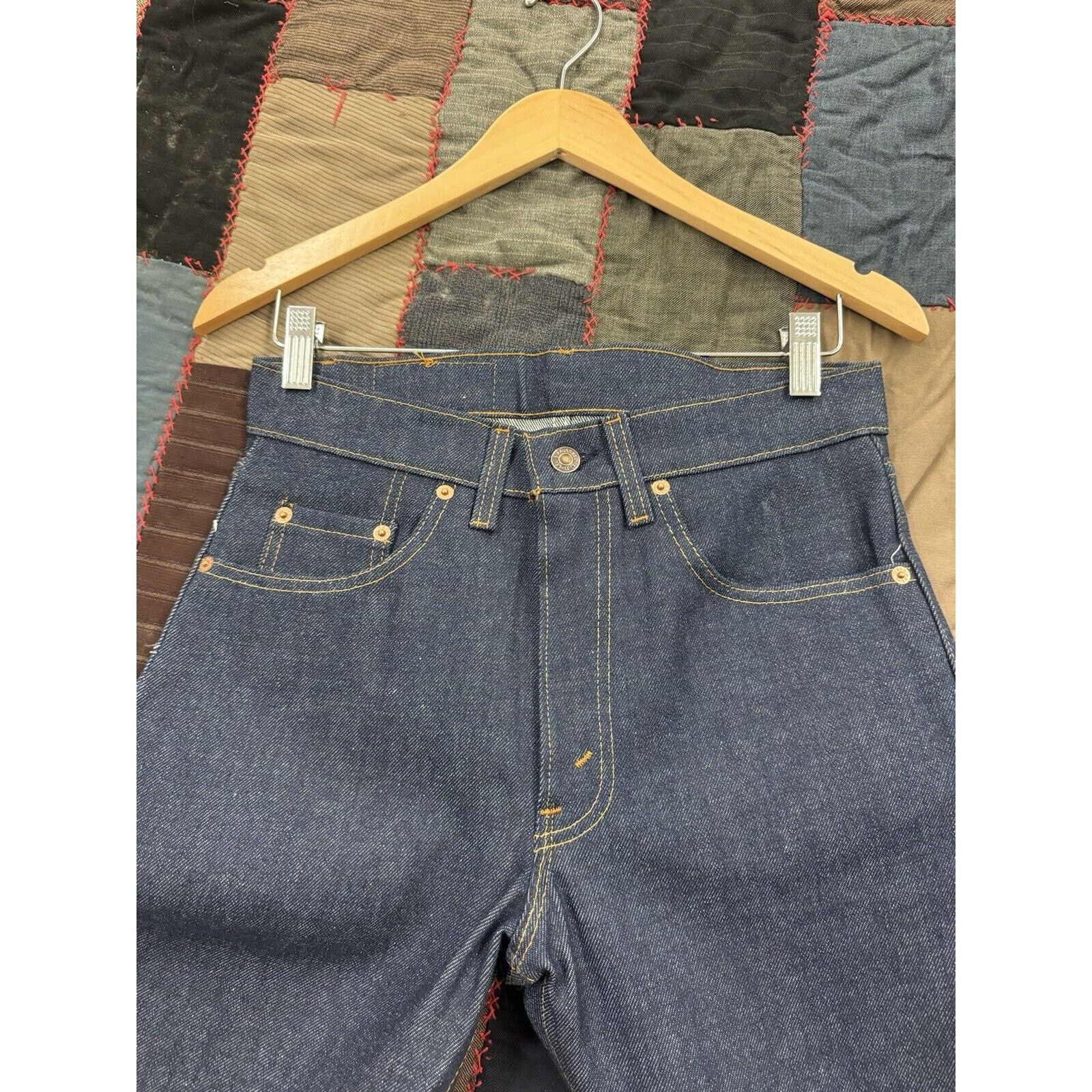 Levi's Deadstock True Vintage Levi’s 505 Japan Denim Mens W29 X L36 Size US 29 - 10 Thumbnail