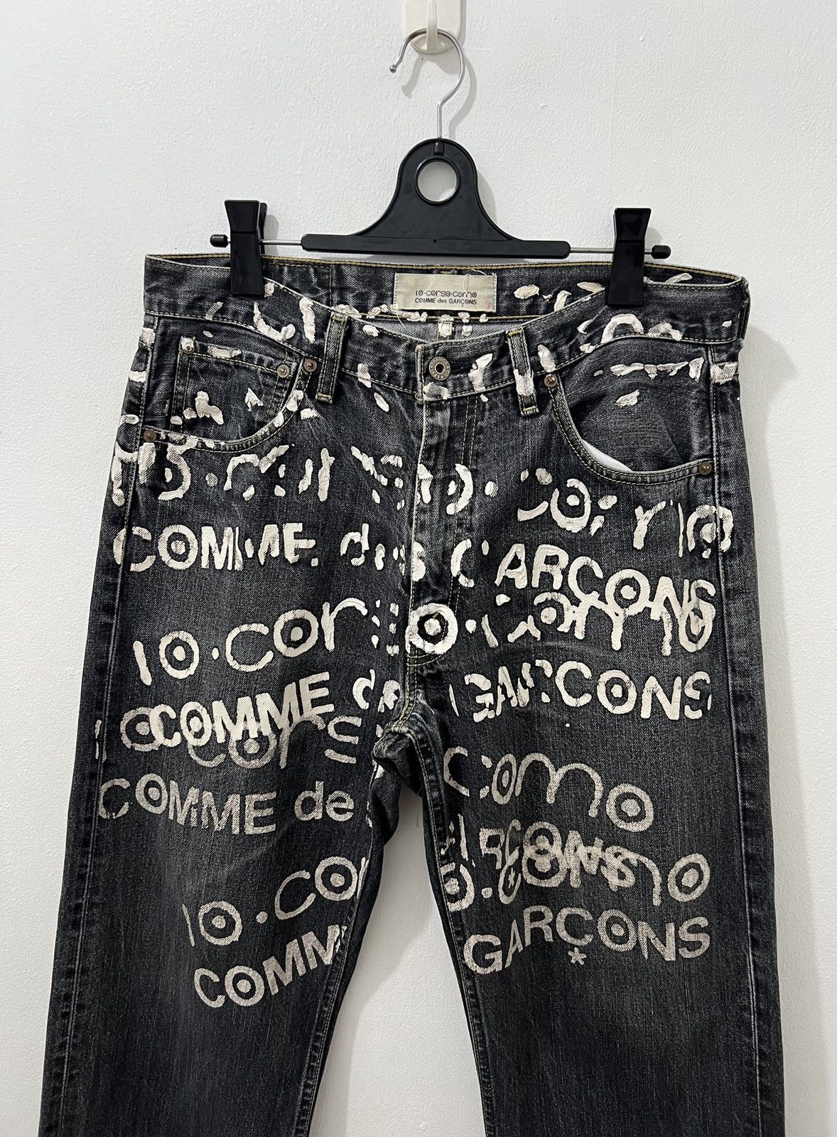 Junya Watanabe JW CDG Man x 10 Corso Como - S/S03 Hand Painted Levi’s Denm Size US 34 / EU 50 - 2 Thumbnail