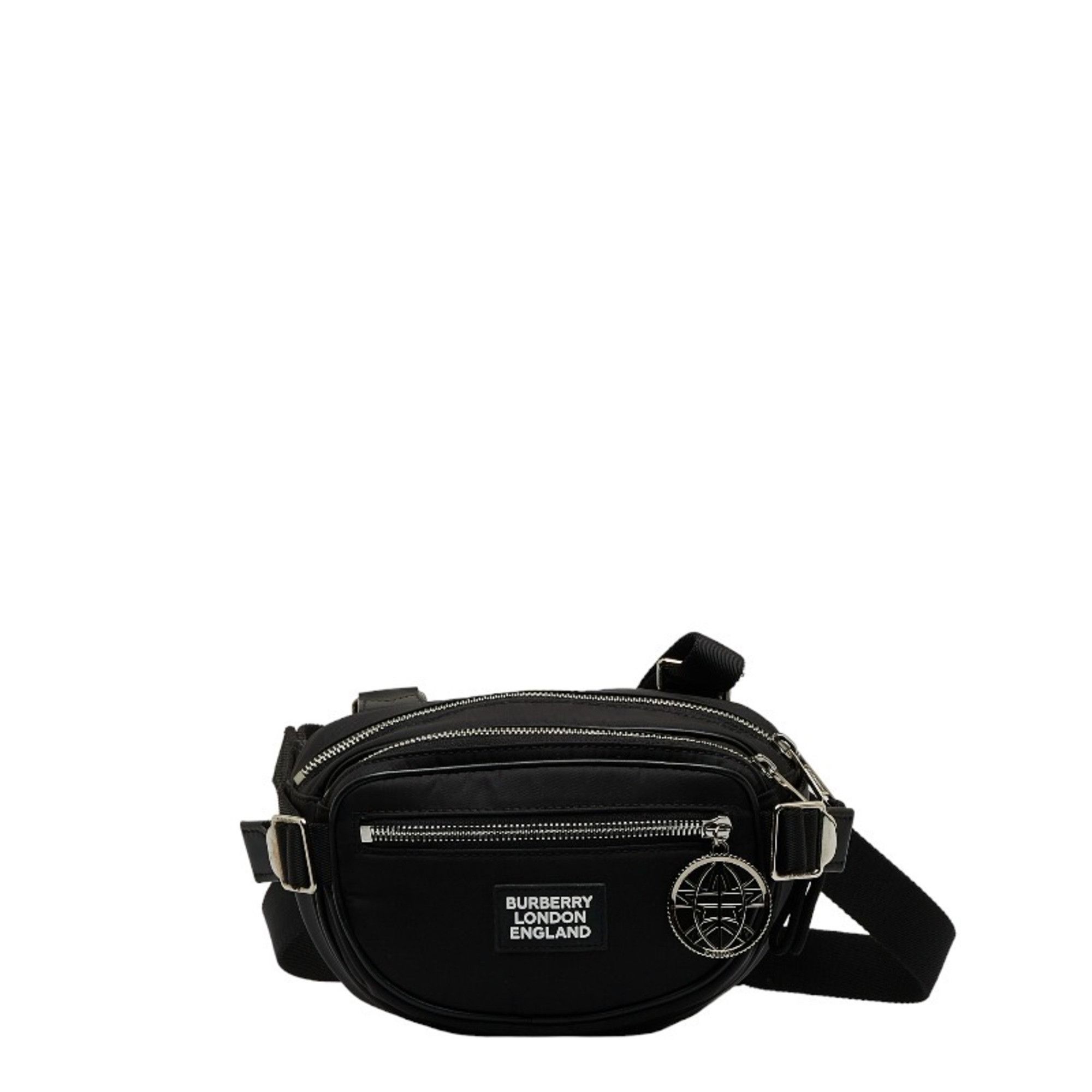 image of Burberry Crossbody Bag 8028242 Black Nylon Men's Burberry