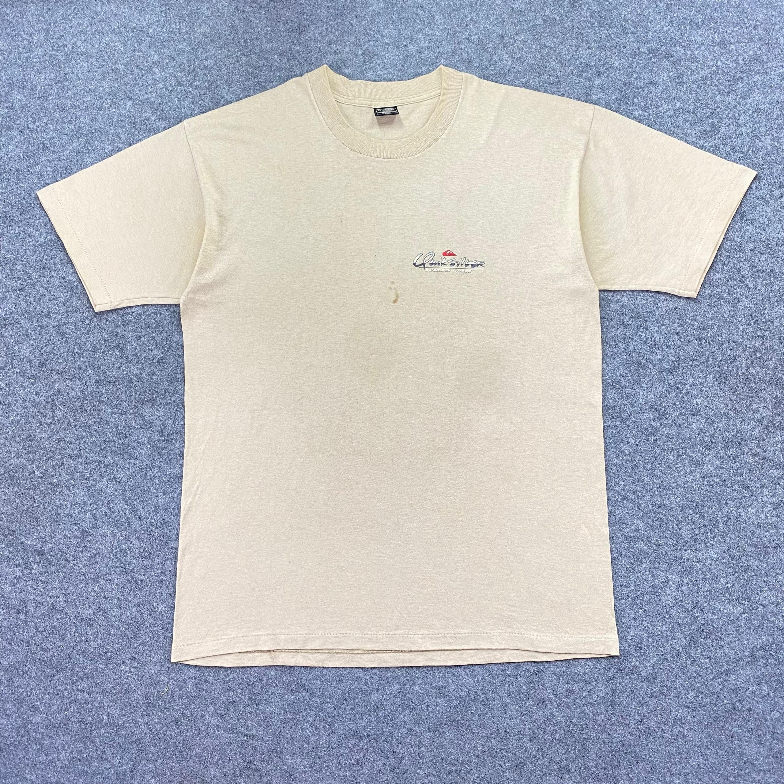 Vintage Vintage 90s Quicksilver Boardriding Company Tshirt Size US L / EU 52-54 / 3 - 2 Thumbnail