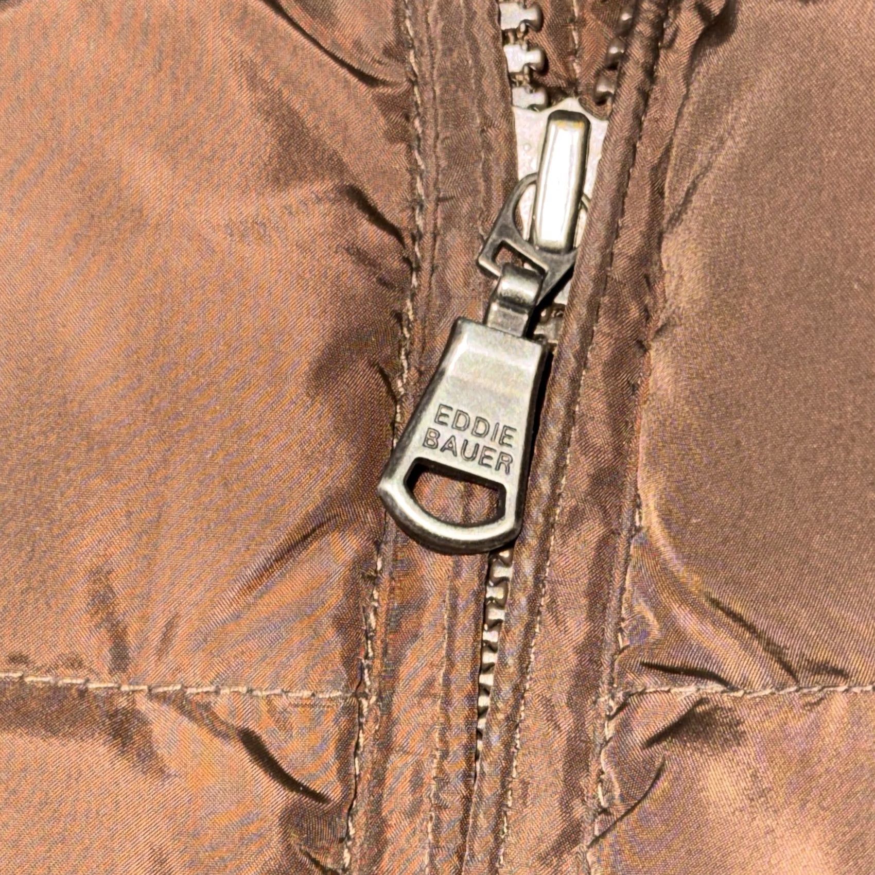 Eddie Bauer Eddie Bauer Premium Goose Down Quilted Puffer Vest Brown Size L Women’s Size L / US 10 / IT 46 - 7 Thumbnail