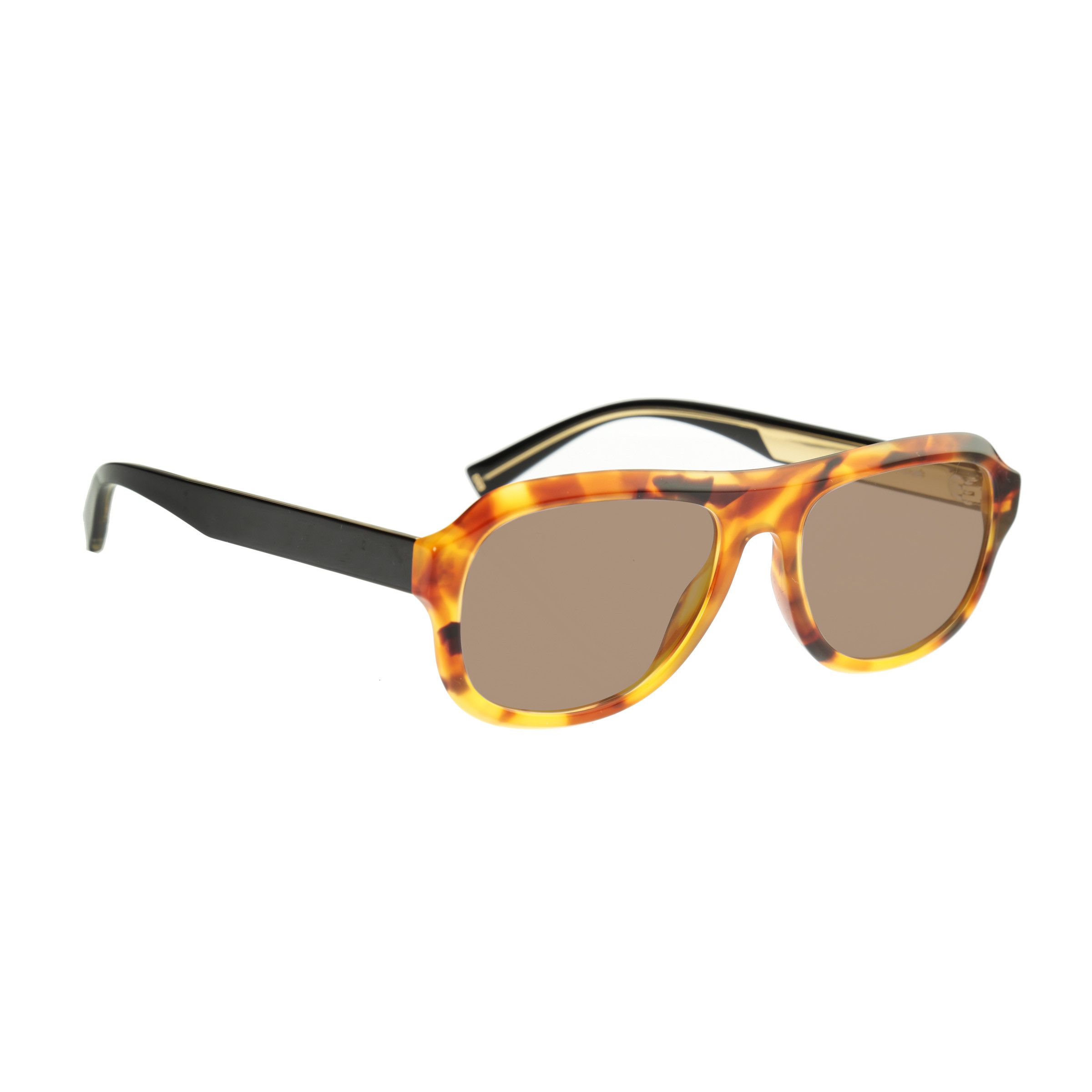 Givenchy Givenchy Havana Brown Gold Pilot Frame Sunglasses Brown Size ONE SIZE - 3 Thumbnail