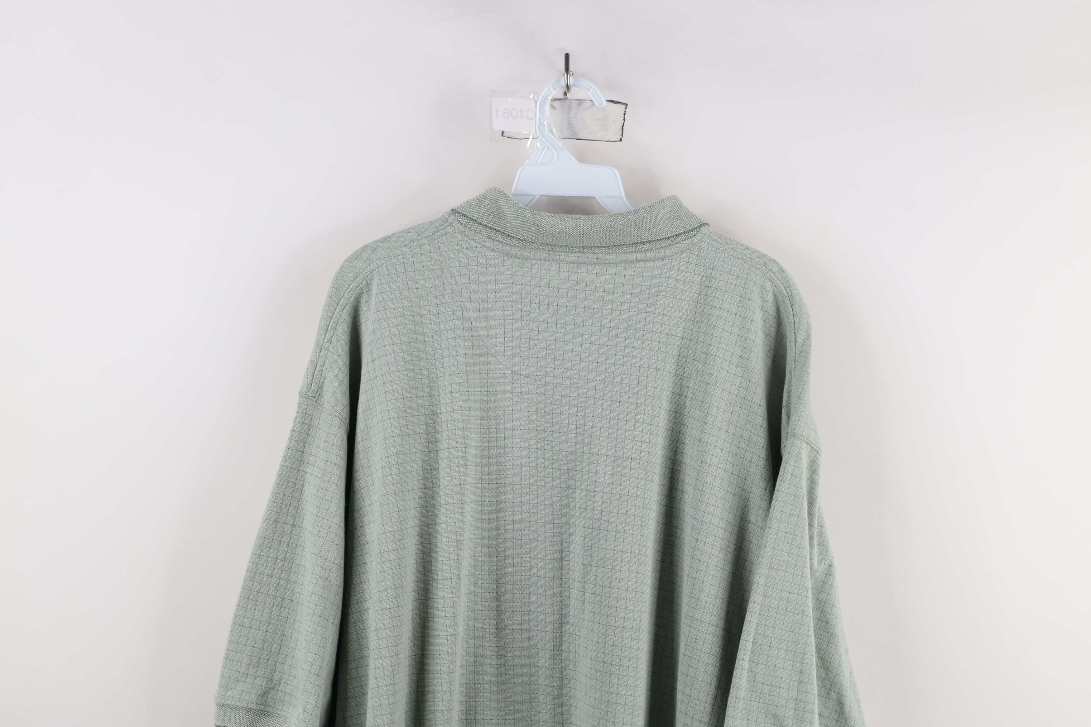 Vintage Vintage 90s Streetwear Knit Short Sleeve Polo Shirt Size US XXL / EU 58 / 5 - 11 Thumbnail
