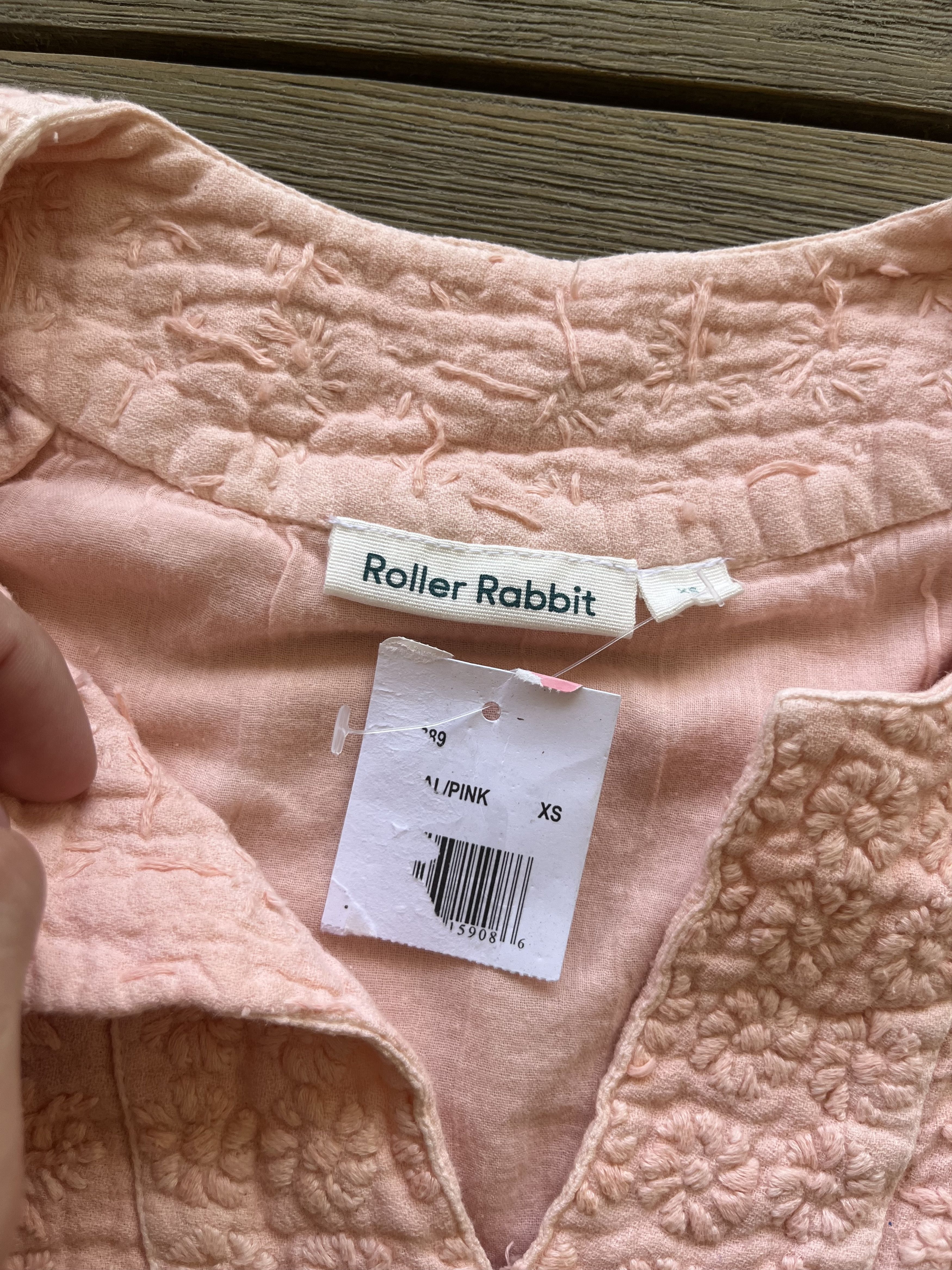 Vintage Roller Rabbit Pink Dress Size XS / US 0-2 / IT 36-38 - 3 Thumbnail