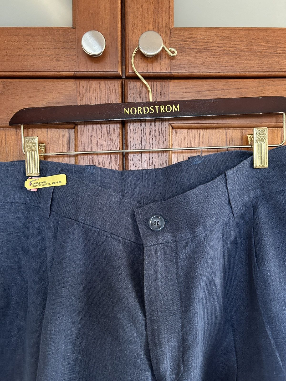 Minted New York 🚀 Minted NY Linen Pleated Trousers🚀 Size US 36 / EU 52 - 4 Thumbnail