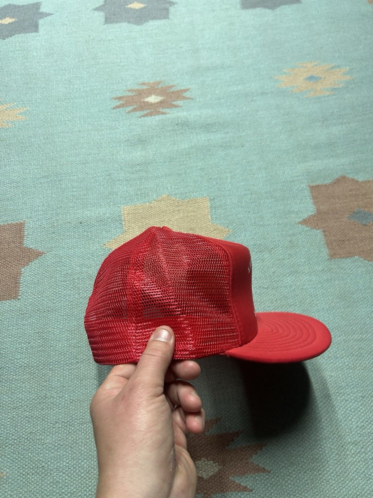 Vintage Vtg trucker hat linden lawn care Swartz creek Michigan tree Size ONE SIZE - 8 Thumbnail