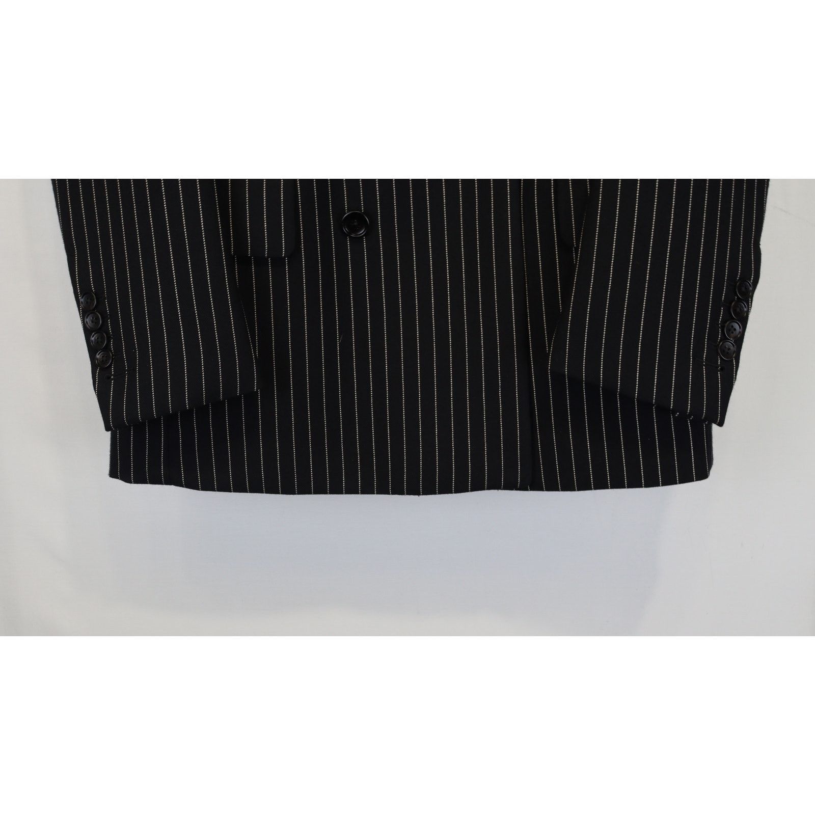 Tom Ford o1rshd1 Cooper Stripe Blazer Jacket in Black/White Size US S / EU 44-46 / 1 - 5 Thumbnail