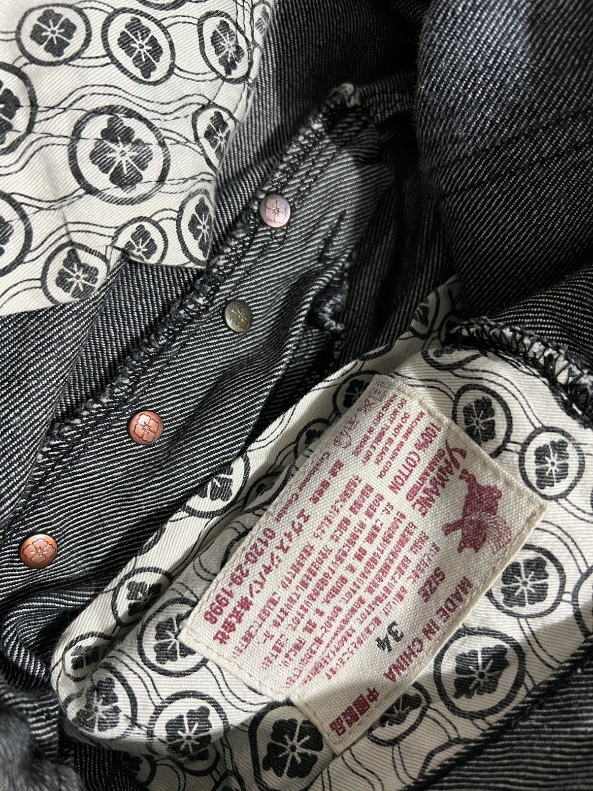 Evisu vintage EVISU YAMANE Buckle Back Selvedge baggy Denim Jeans Size US 32 / EU 48 - 9 Thumbnail