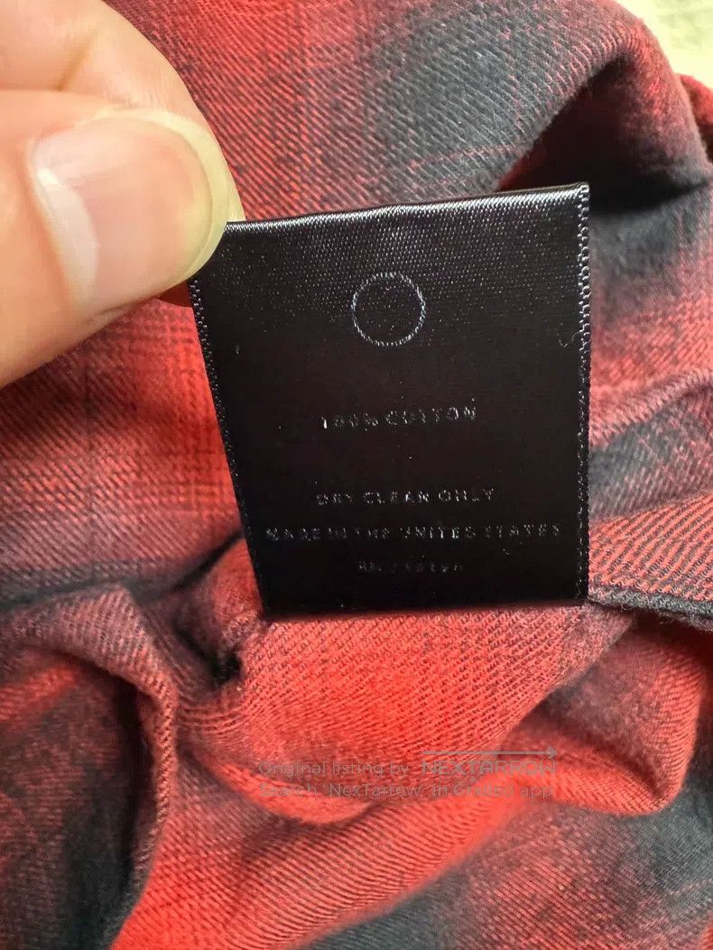 Fear of God Fear of God Render the red shirt Size US S / EU 44-46 / 1 - 4 Thumbnail