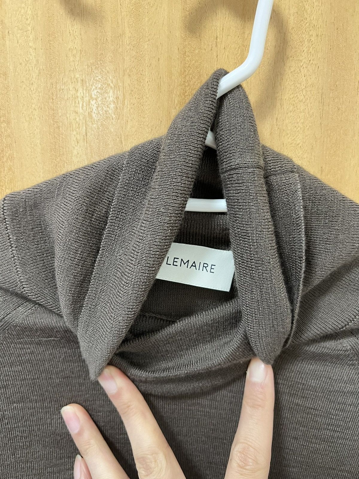 Lemaire Lemaire brown turtleneck Size US M / EU 48-50 / 2 - 2 Thumbnail