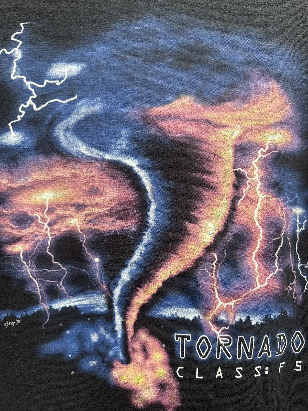 All Sport × Vintage Vintage Movie Tornado Class: F5 Faded Tee Size US S / EU 44-46 / 1 - 2 Thumbnail