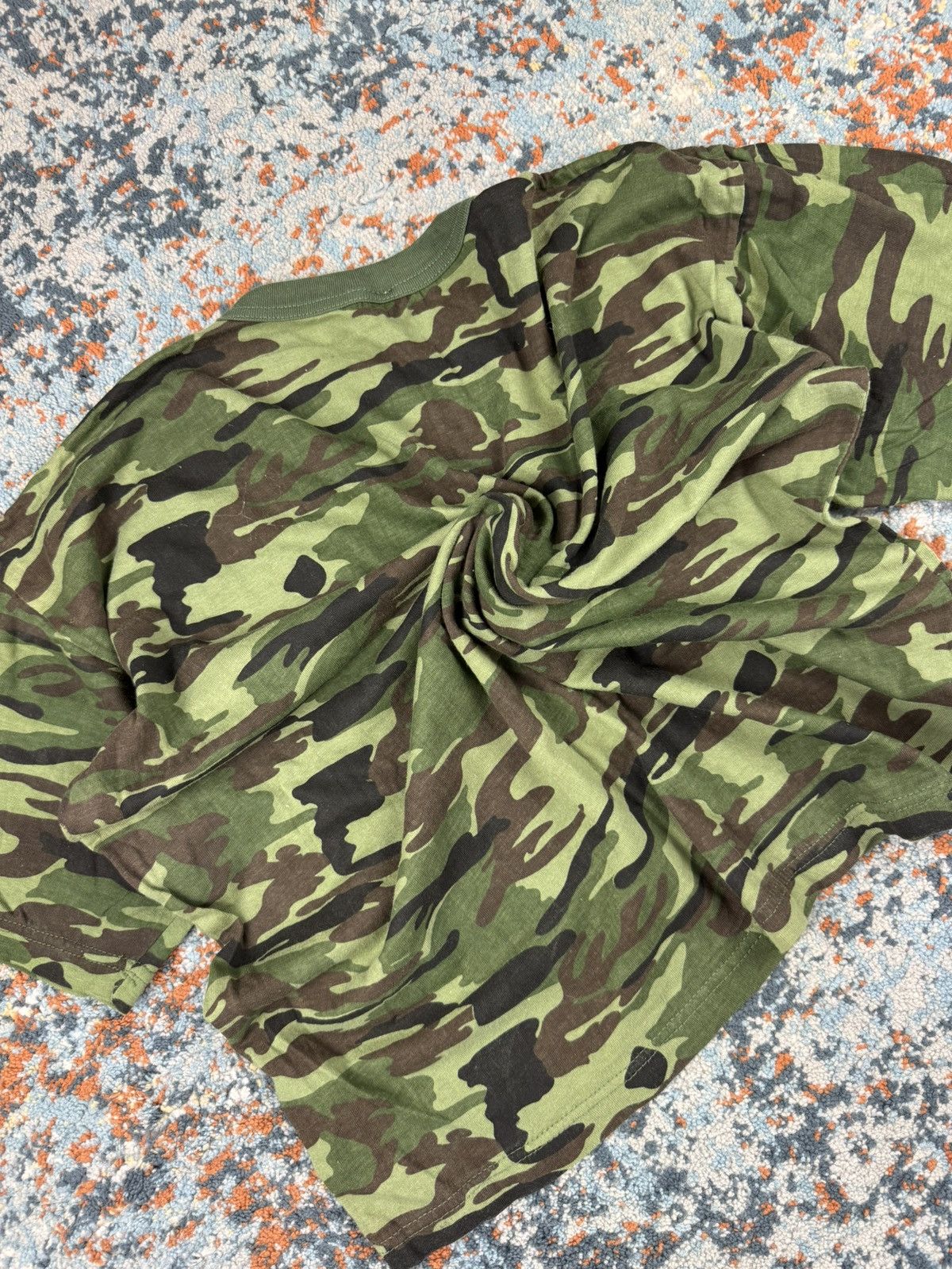 Vintage Vintage 80s Military Army moro camo ultra boxy cropped fit Size US M / EU 48-50 / 2 - 7 Thumbnail