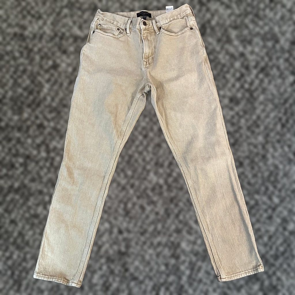 Banana Republic Banana Republic Athletic Fit Jeans Mens 30x30 Khaki Sand Stretch Denim Pants Jeans Shirt? Size US 30 / EU 46 - 1 Thumbnail