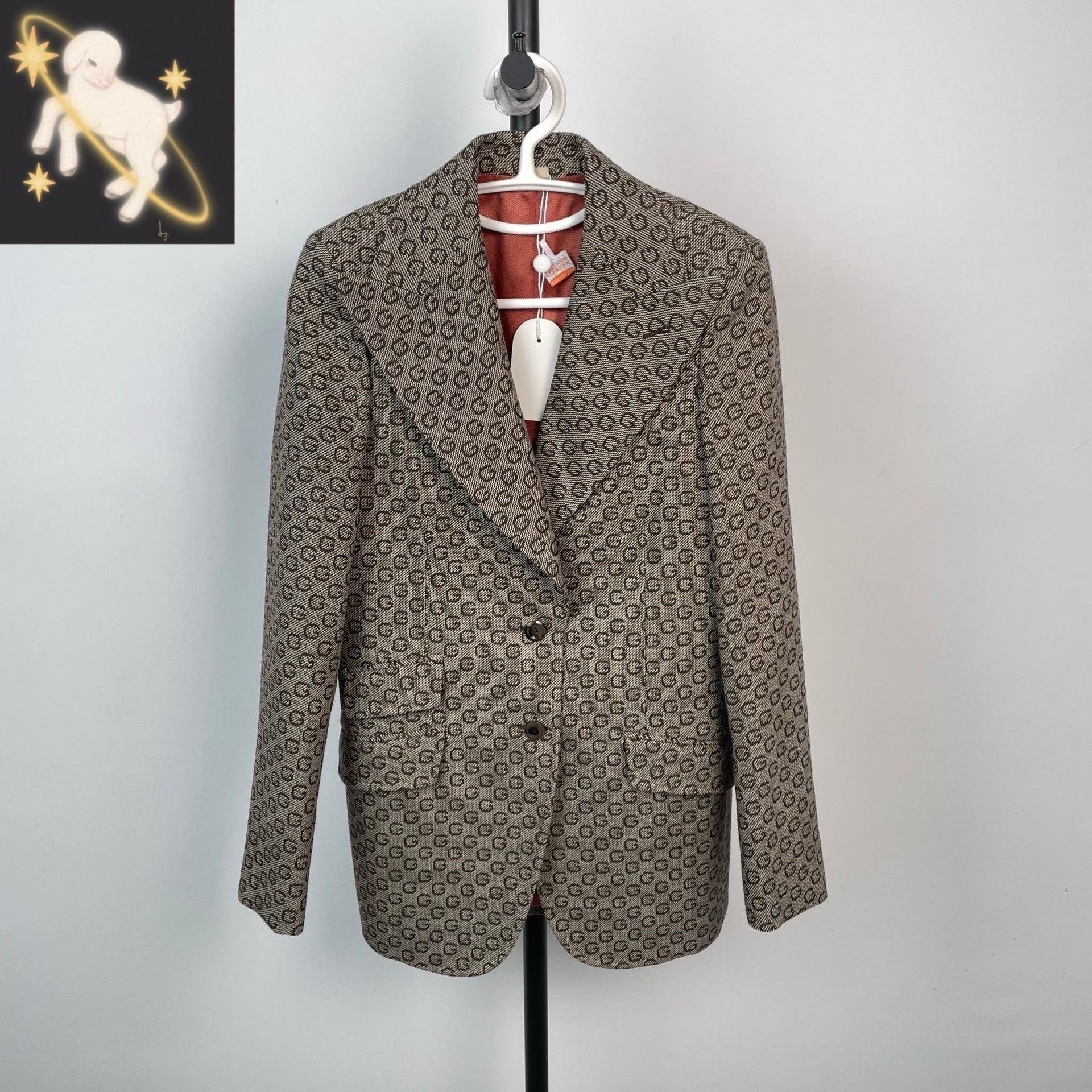 Gucci Gucci Formal Brown Jacket 38 Women Size S / US 4 / IT 40 - 1 Thumbnail