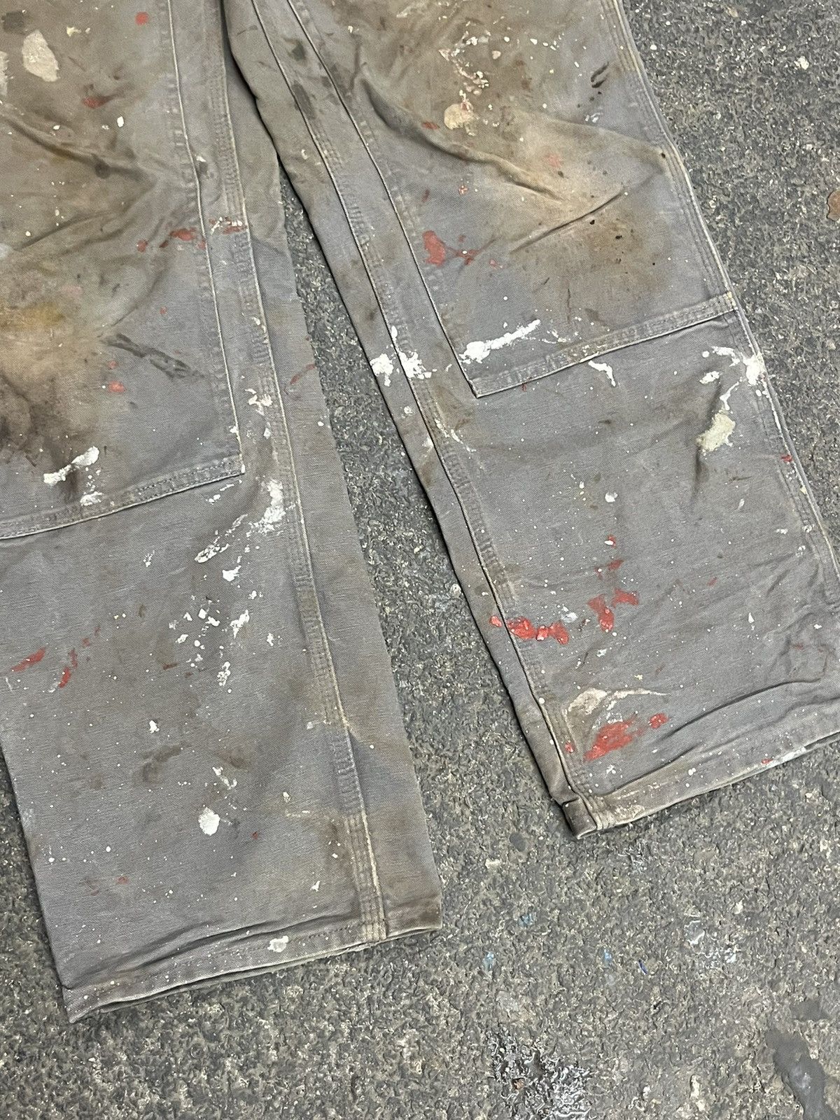 Carhartt × Vintage Carhartt double knees perfectly thrashed and faded baggy Size US 34 / EU 50 - 5 Thumbnail