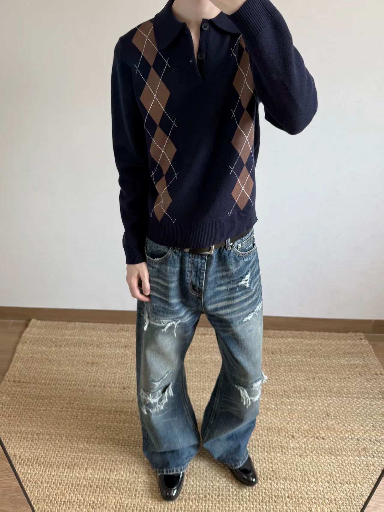 Other Loose-fitting ripped jeans Size US 30 / EU 46 - 4 Thumbnail