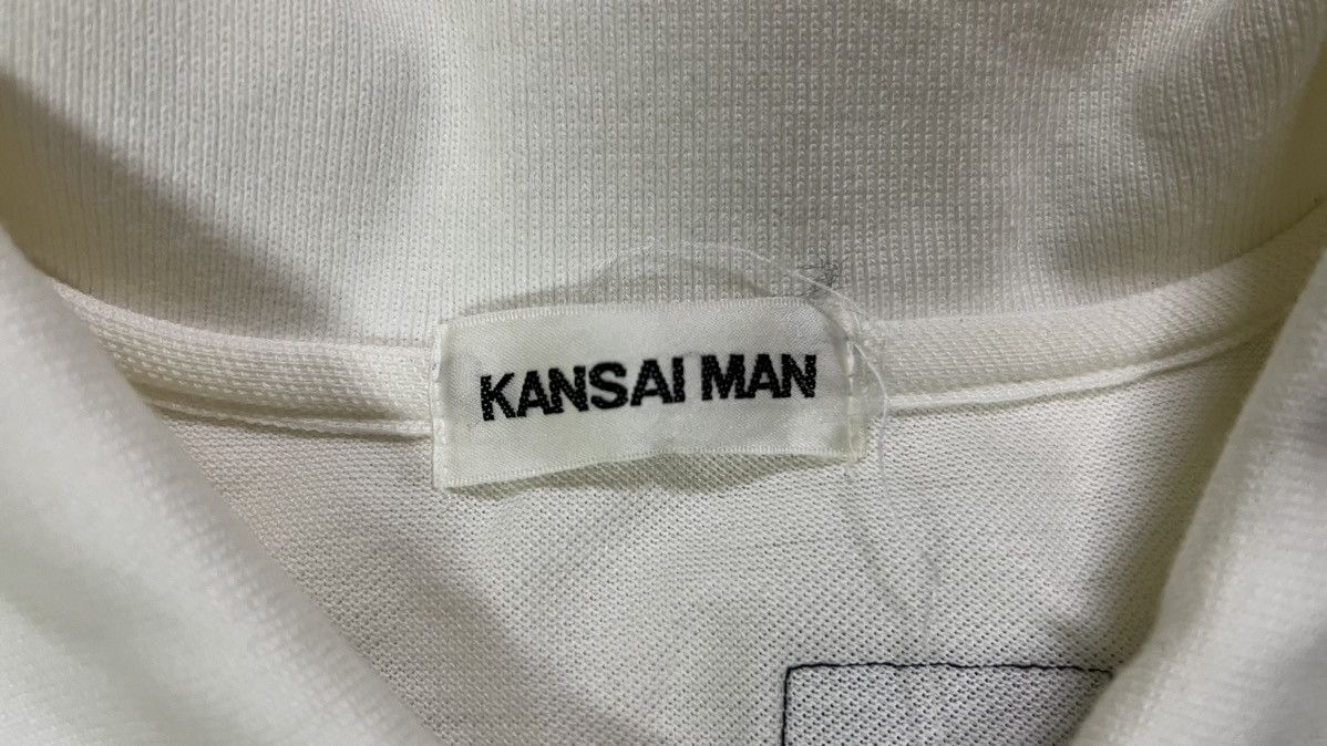 Japanese Brand VINTAGE 80-90s KANSAI MAN POLOS BIG DRAGON ART EMBROIDERY Size US L / EU 52-54 / 3 - 11 Thumbnail