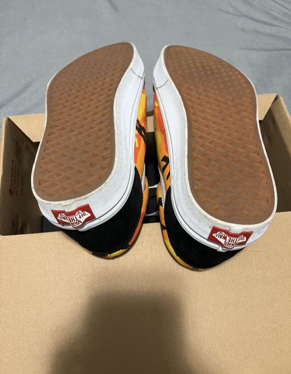 Vans Vans Old Skool Orange Camo Size US 10.5 / EU 43-44 - 2 Thumbnail