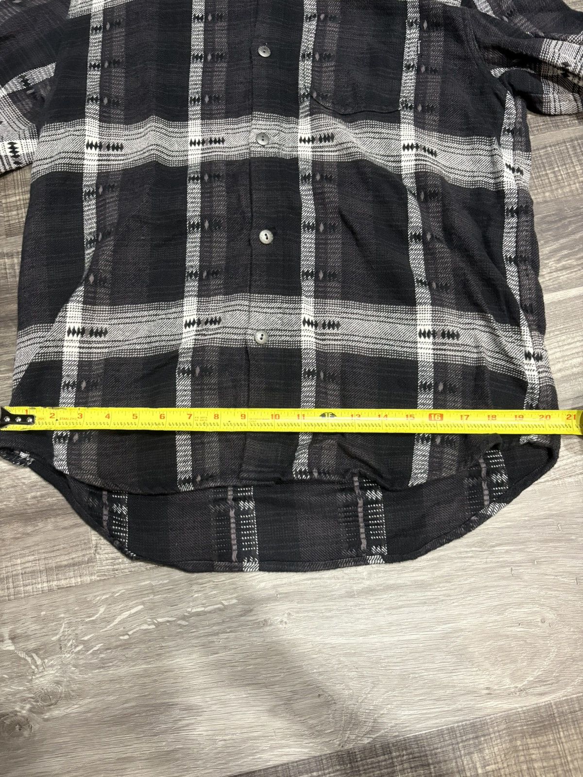 Supreme Supreme Hooded Jacquard Flannel Shirt FW18 size M Size US M / EU 48-50 / 2 - 6 Thumbnail