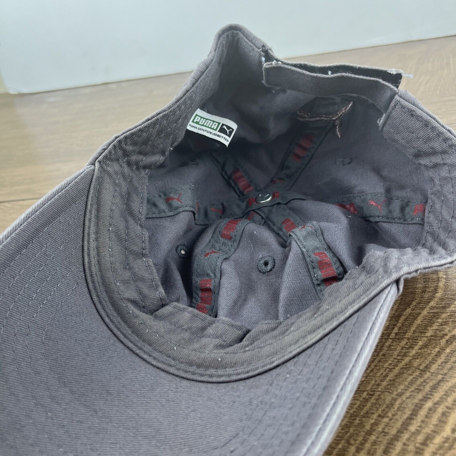 Puma PUMA Gray Hat Puma Gray Hat Adjustable Adult Size Hat Cap Size ONE SIZE - 13 Thumbnail
