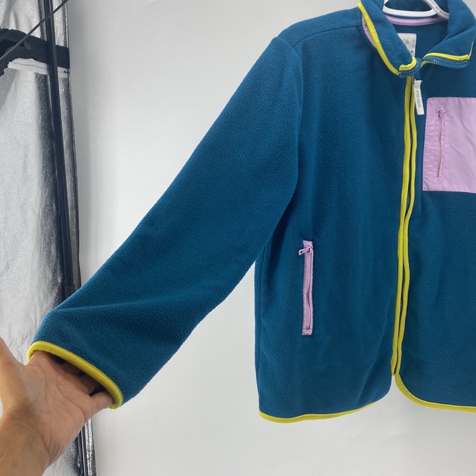Other Ivory Ella Full Zip Fleece Jacket Turquoise Pink size S Size S / US 4 / IT 40 - 5 Thumbnail